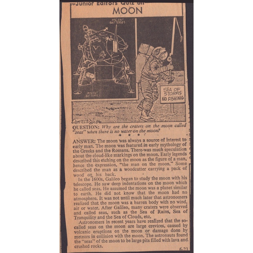 12 Vintage Junior Editors Quiz Newspaper Clippings Science Nature Ephemera Lot - Picture 8 of 14